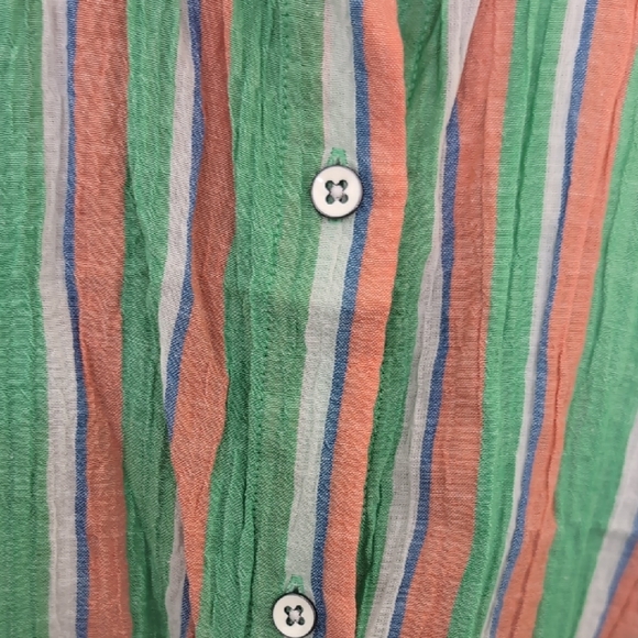 CAbi Multicolor Striped Button Down Shirt - Picture 4 of 5